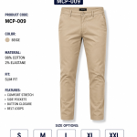 Men's Chino Pants | MCP-009