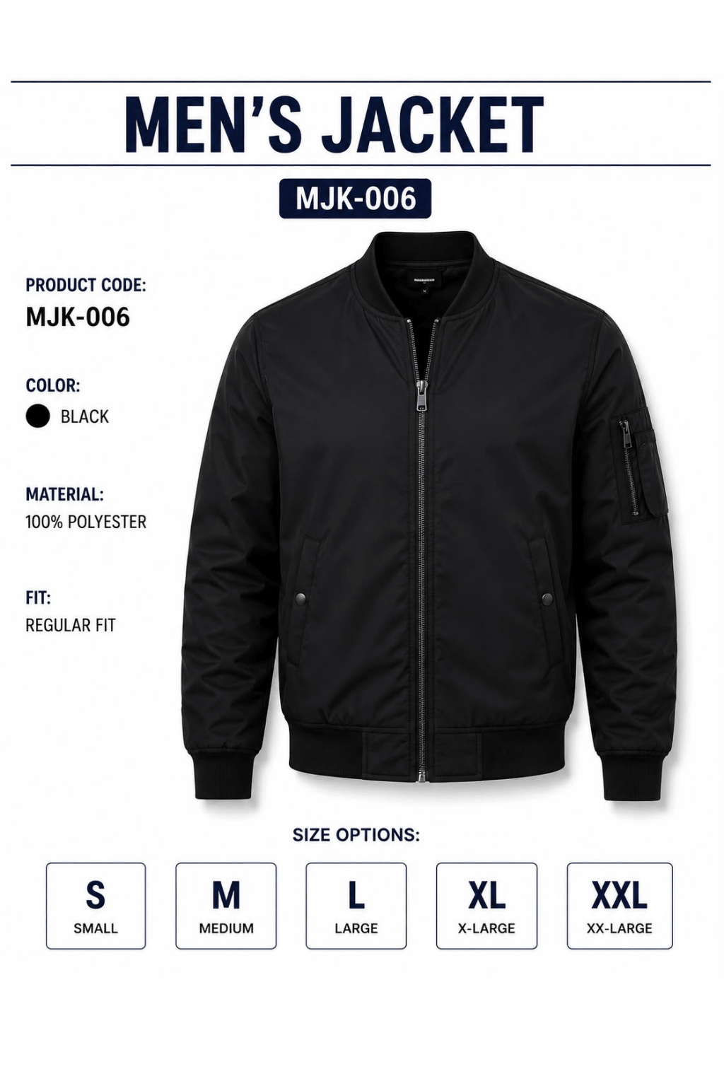 mjk-006 Men's Jacket | MJK-006 - Görsel 1