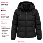 Women's Puffer Jacket | WPJ-109
